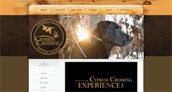 Desktop Screenshot of cypresscrossingduckclub.com